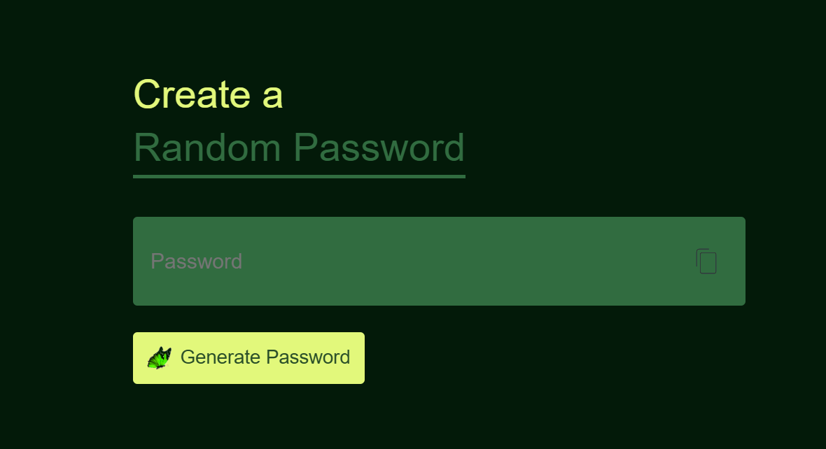 password-generator